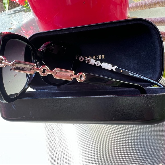 Coach Women's HC8131 HC/8131 Fashion Cat eye  Sunglasses - Picture 9 of 15